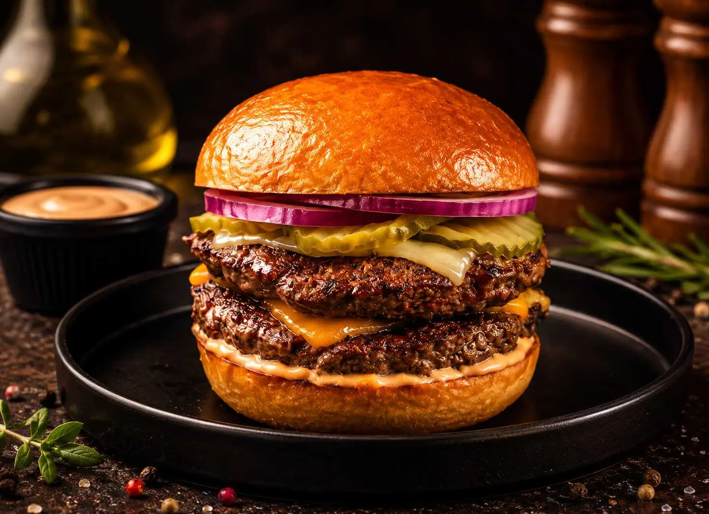 Double House Burger