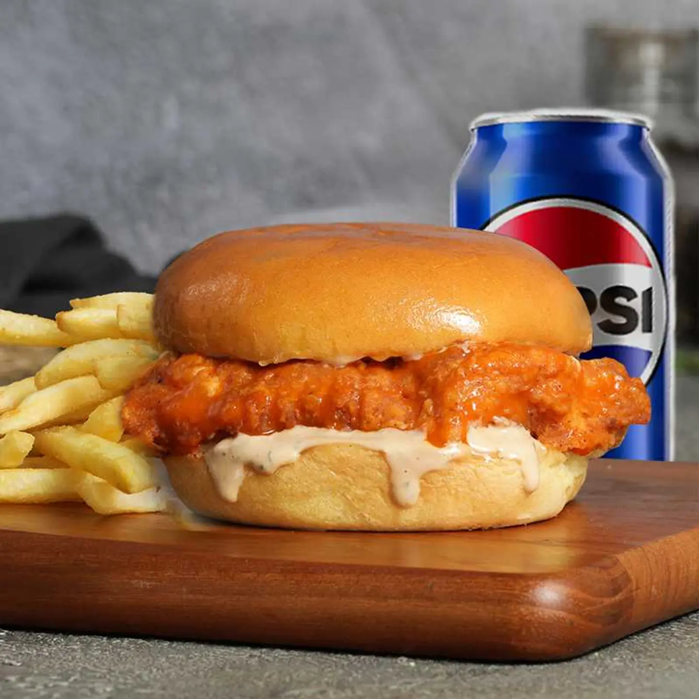 Buffalo Chicken Sandwich Combo 29 Sar