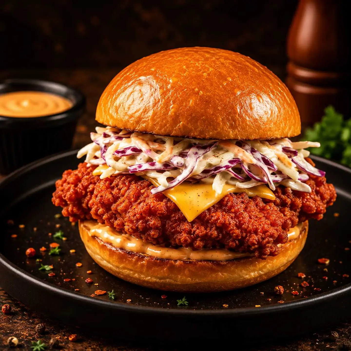 Crispy Nashville Chicken