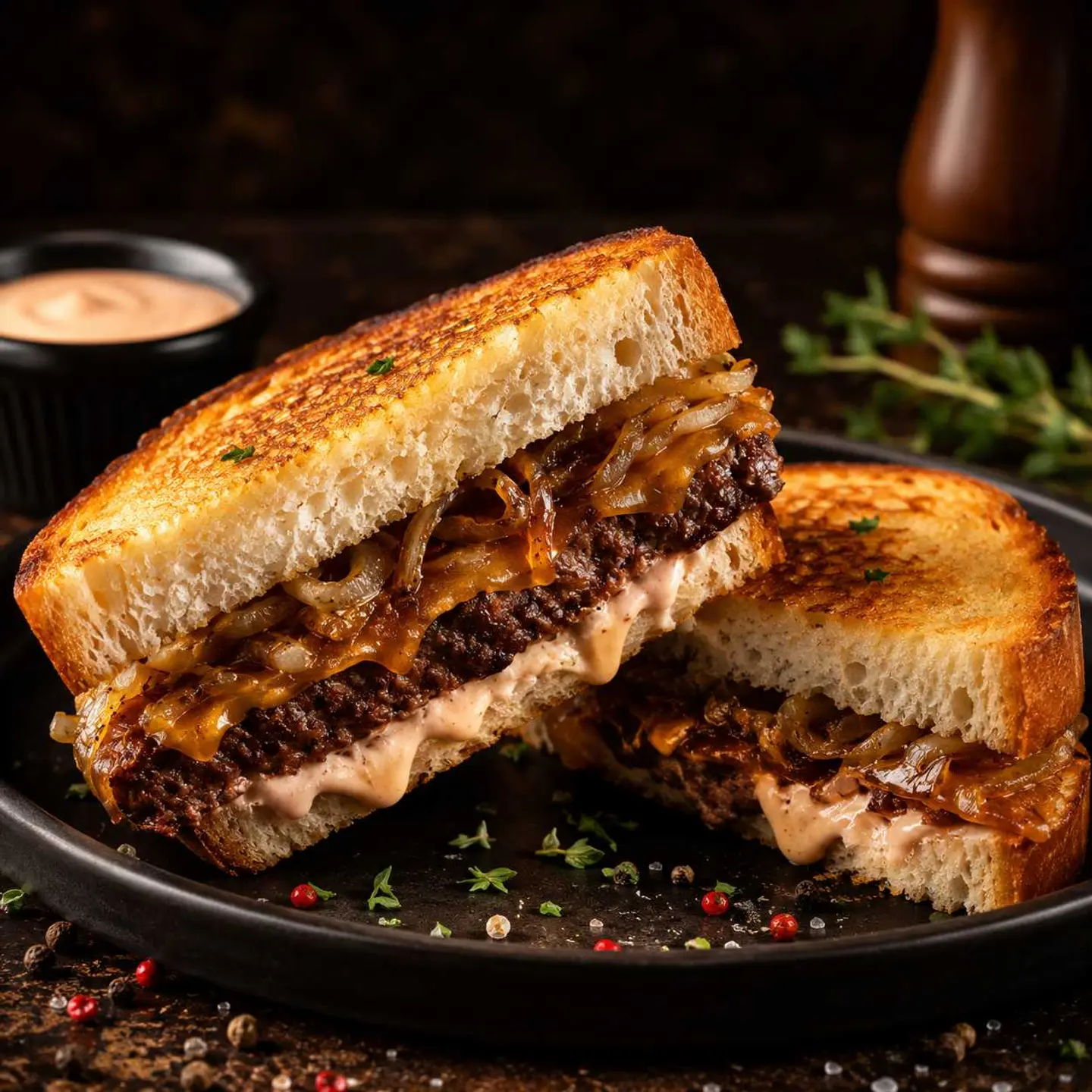 Steakhouse Burger Melt