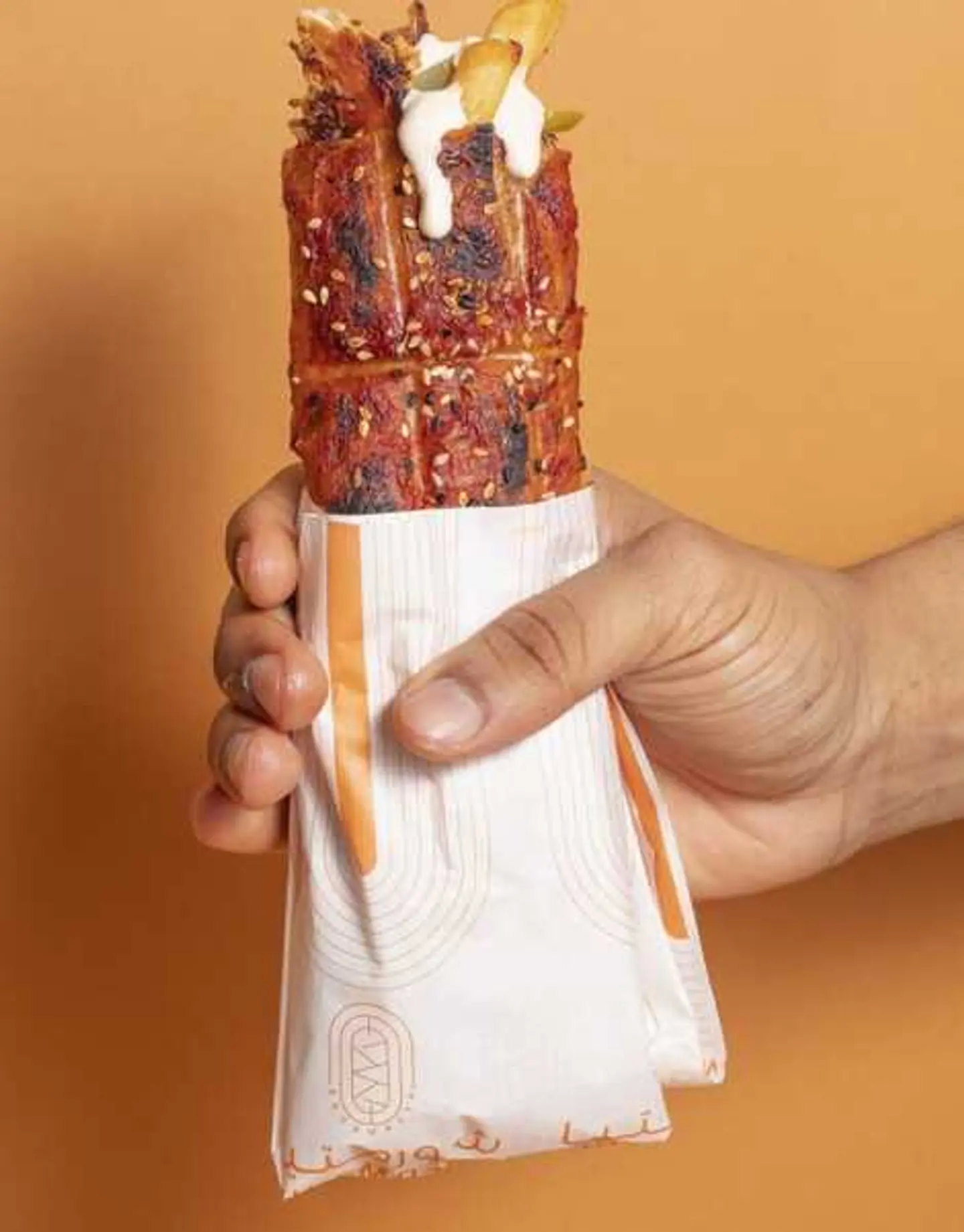 قرصان شاورما دجاج