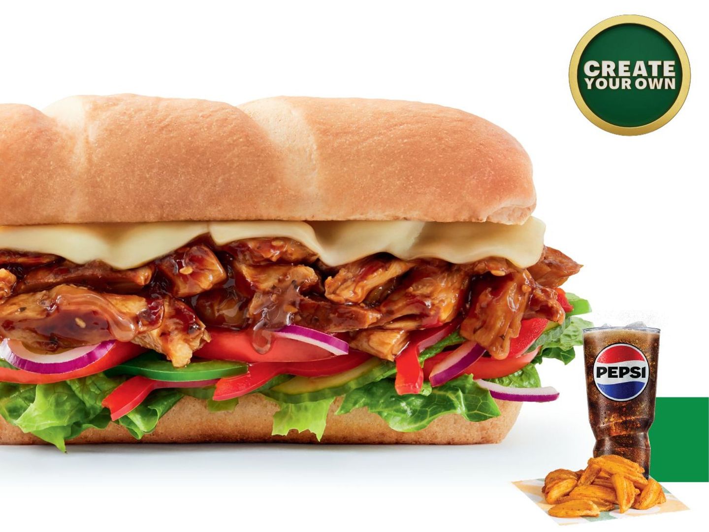 Chicken Teriyaki Meal - Chicken Teriyaki Italian Bread 6 Inch