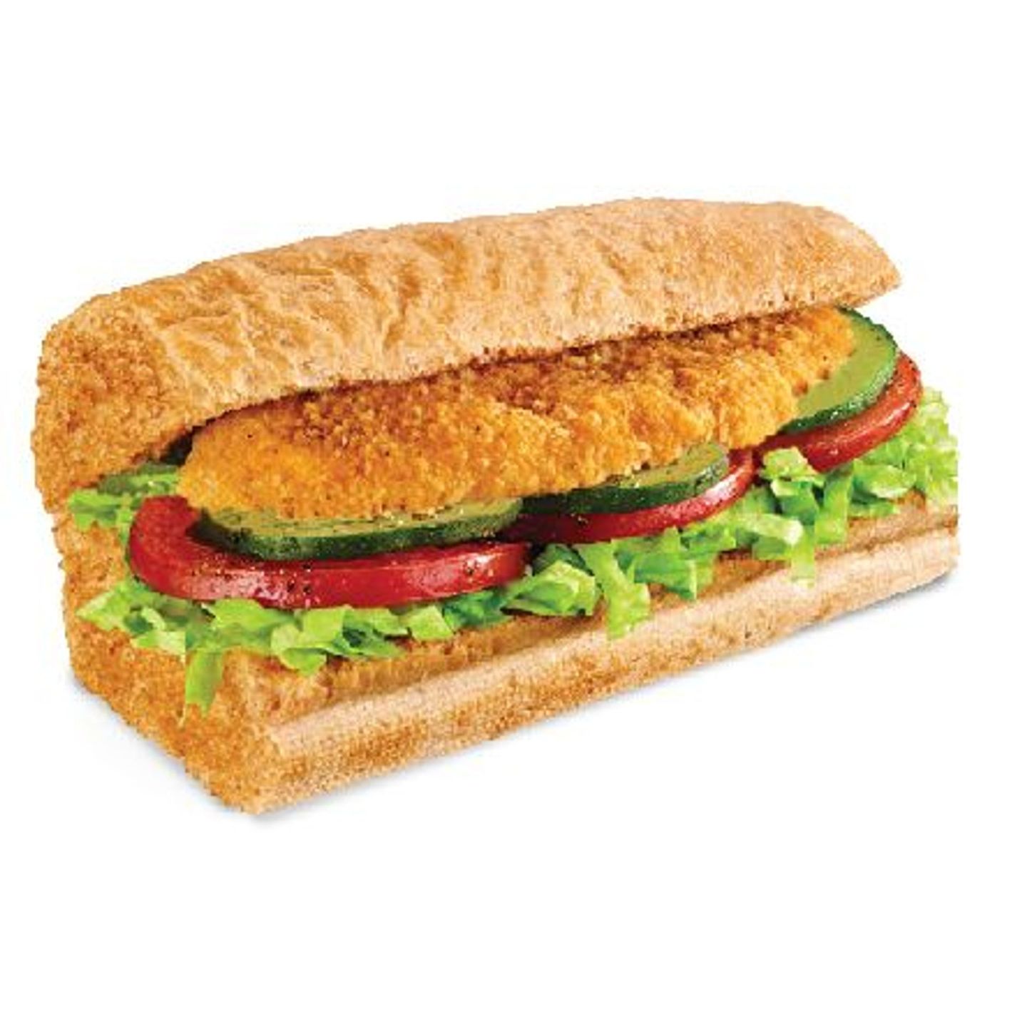 Oven Breaded Chicken - 6in Wheat Bread Ov Bread Chicken S