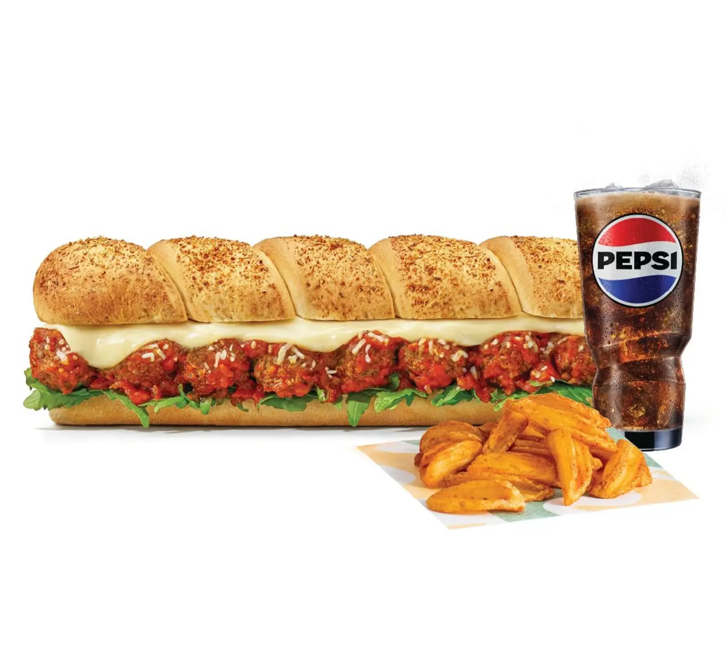 12" Meatball Combo - Footlong Wheat Bread
