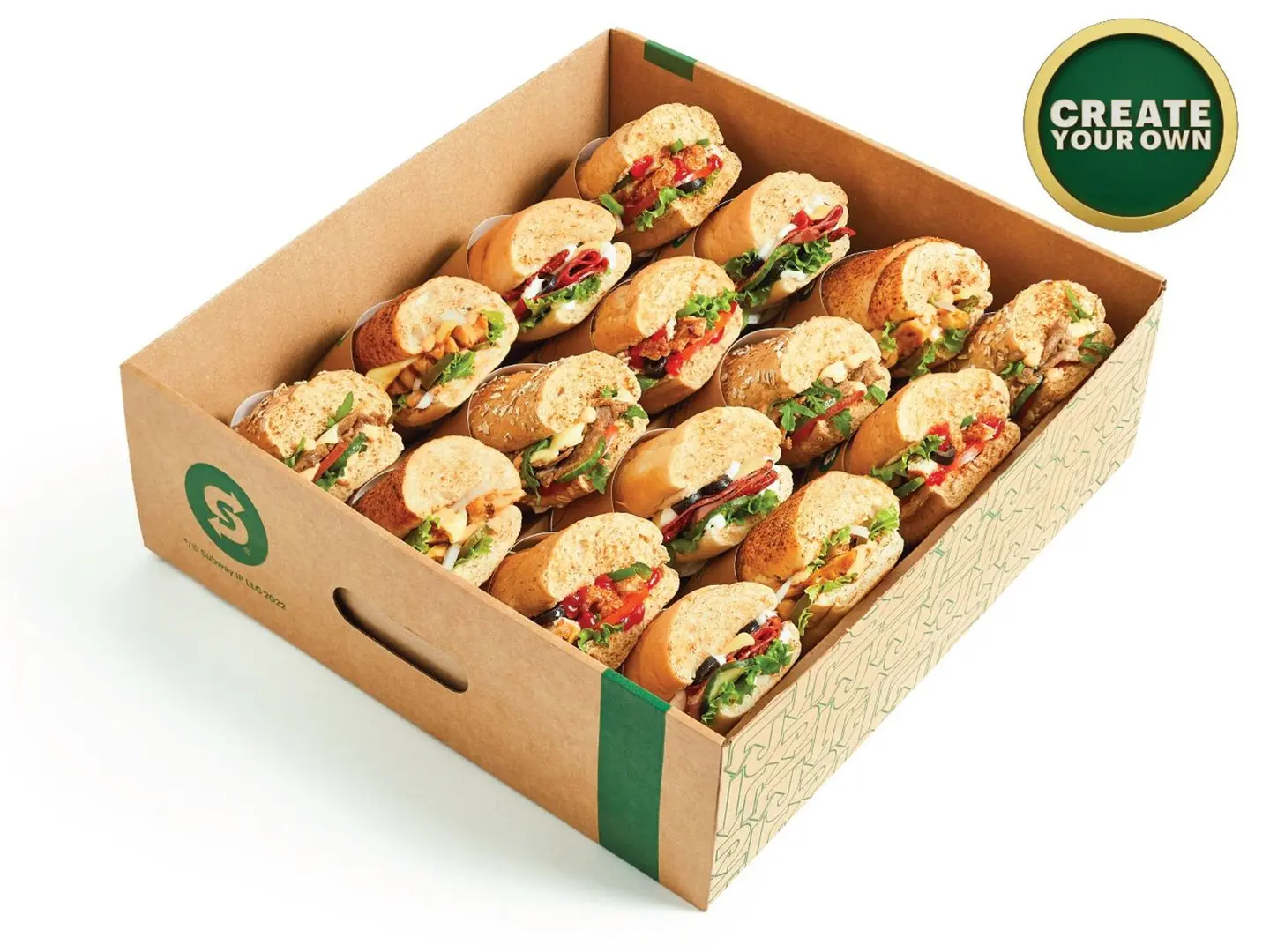 طبق ساندويتشات ( عرض مميز)