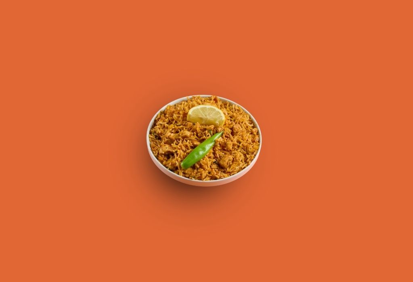 Meat With Rice And Vegetables