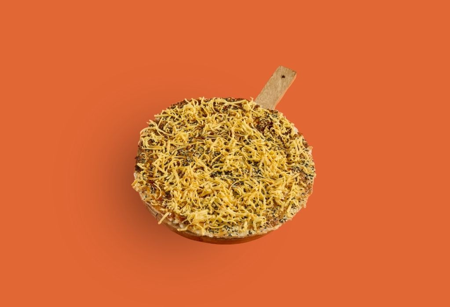 Crispy Bread With Cheese And Honey