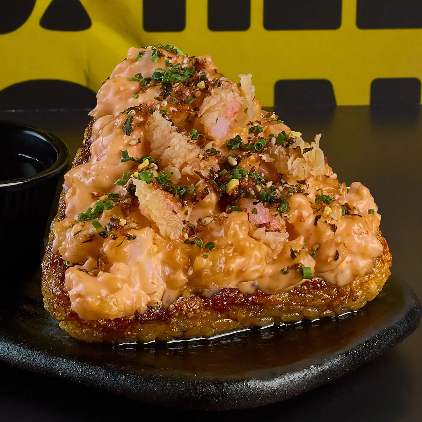Drippin’ Dynamite Shrimp Onigiri