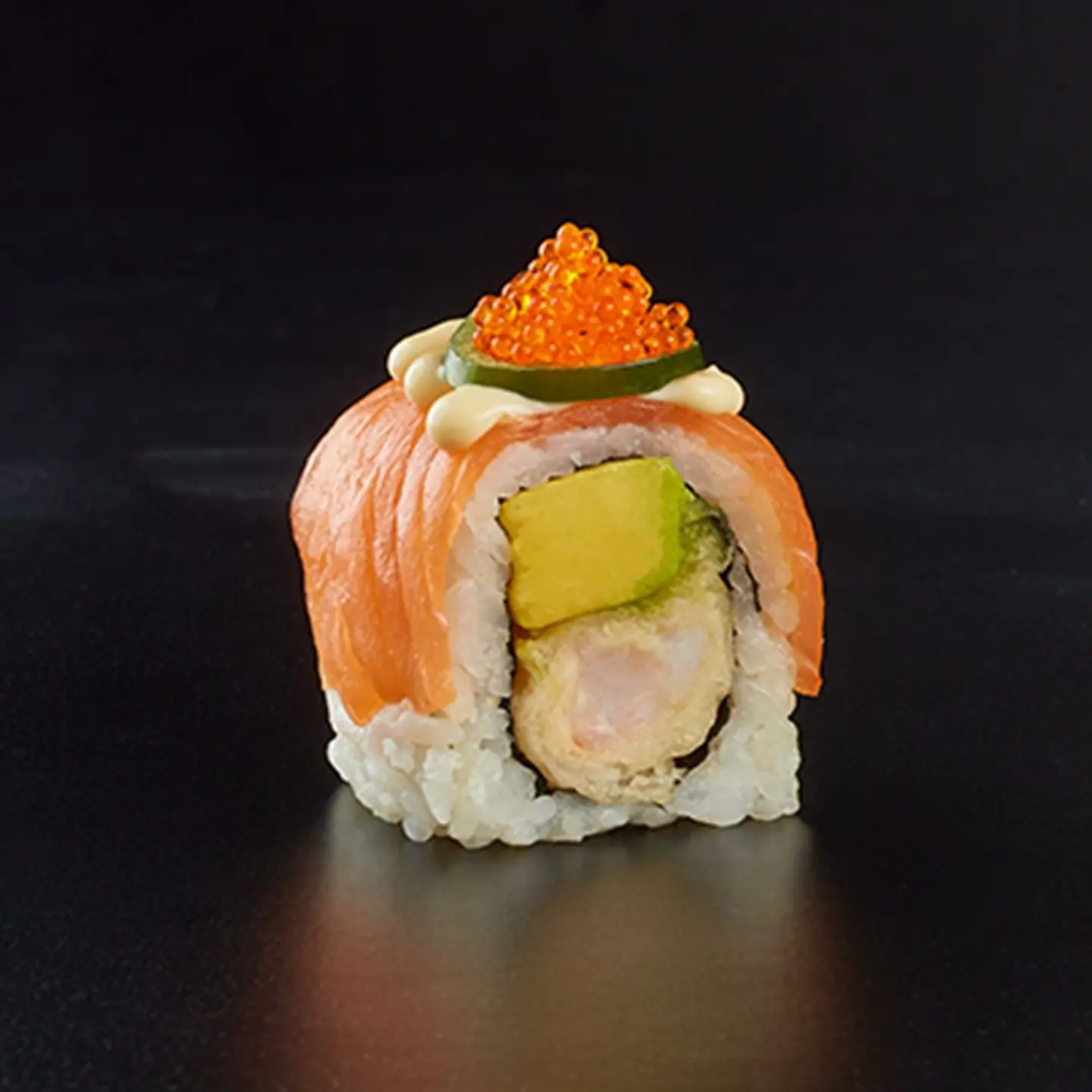 Flaming Crispy Shrimp Roll