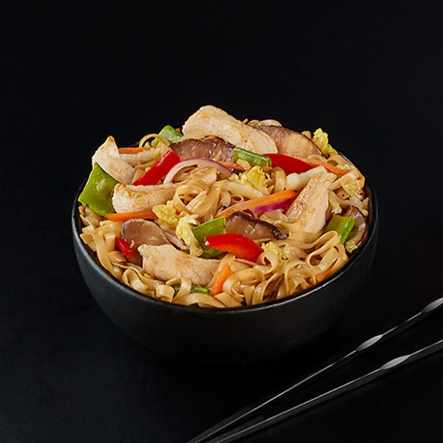 Chicken Udon Noodles