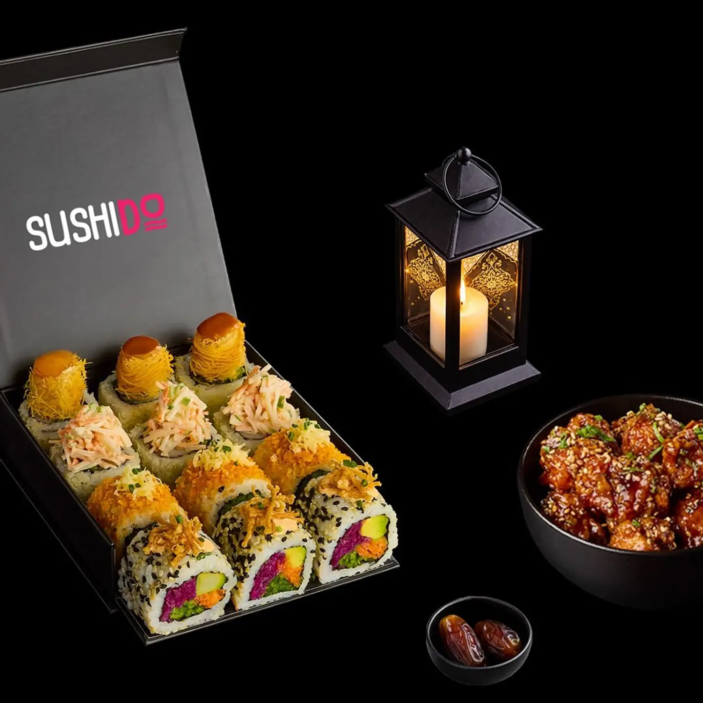 علبة مقبلات العيد