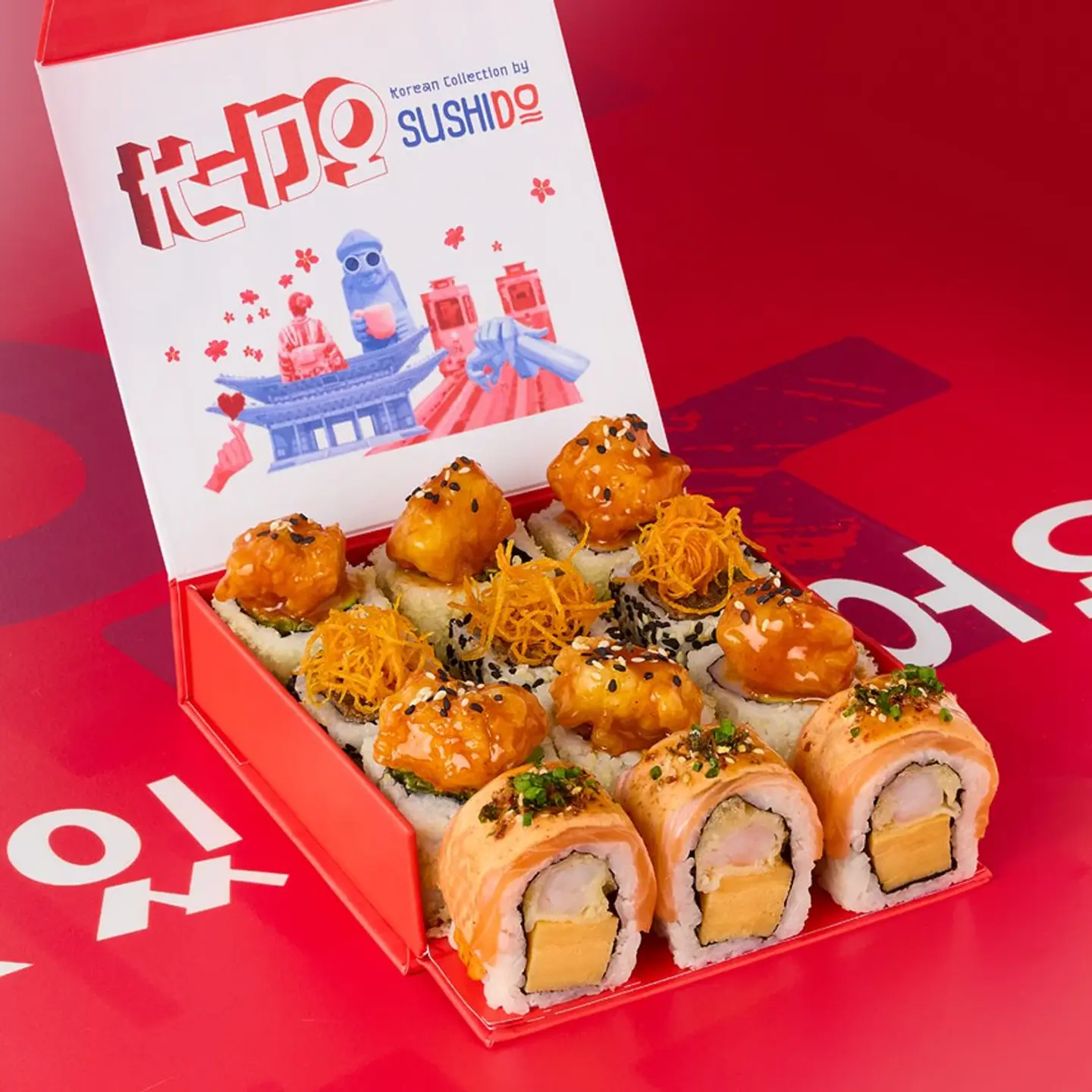 K Do Sushi Box 12 Pieces