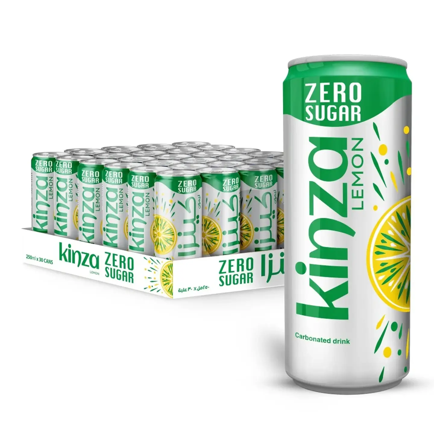 Kinza Lemon Zero 250ml