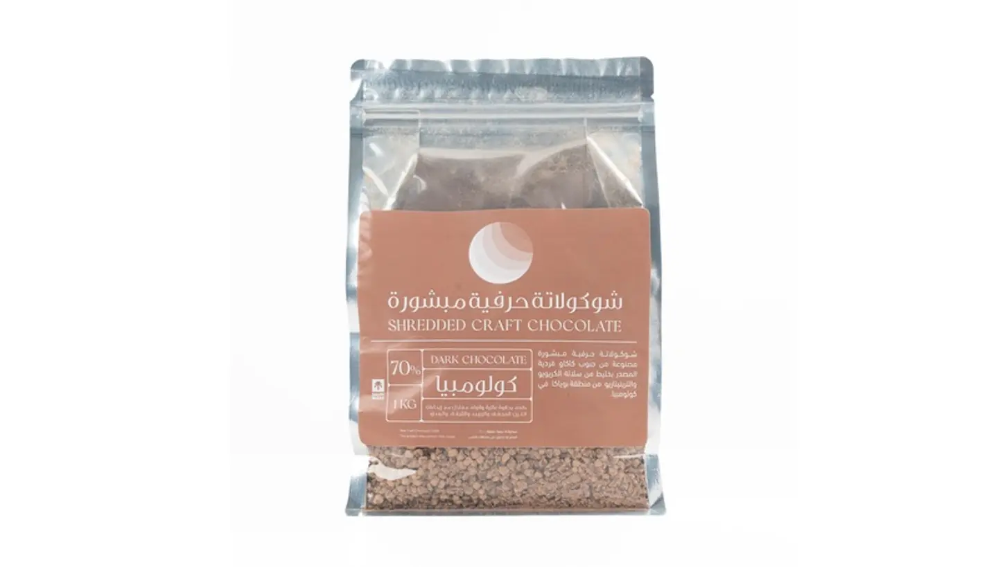 Shredded Craft Chocolate Colombia 70% 1000 G