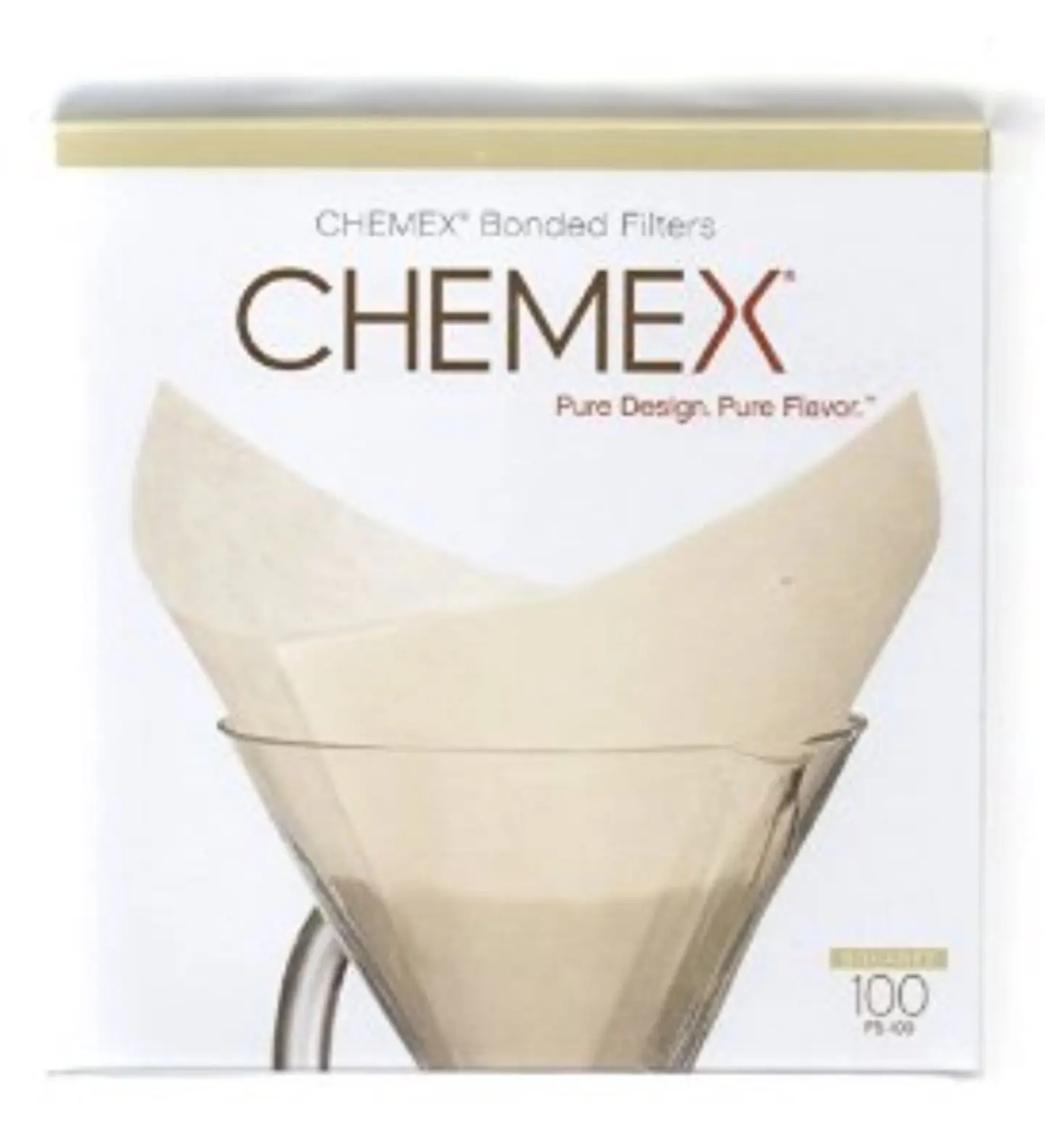 Chemex Bonded White Square Coffee Filters