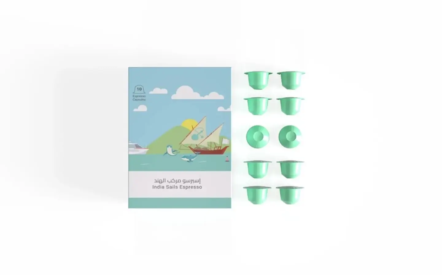 India Sails Espresso Capsules