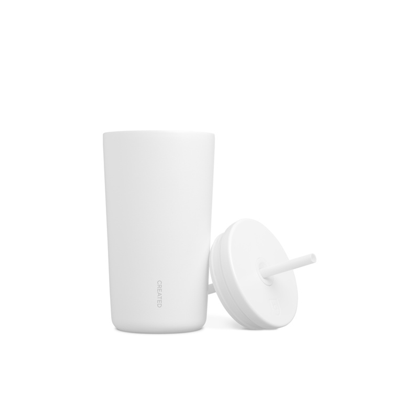 Created Cold Cup White   16 Oz