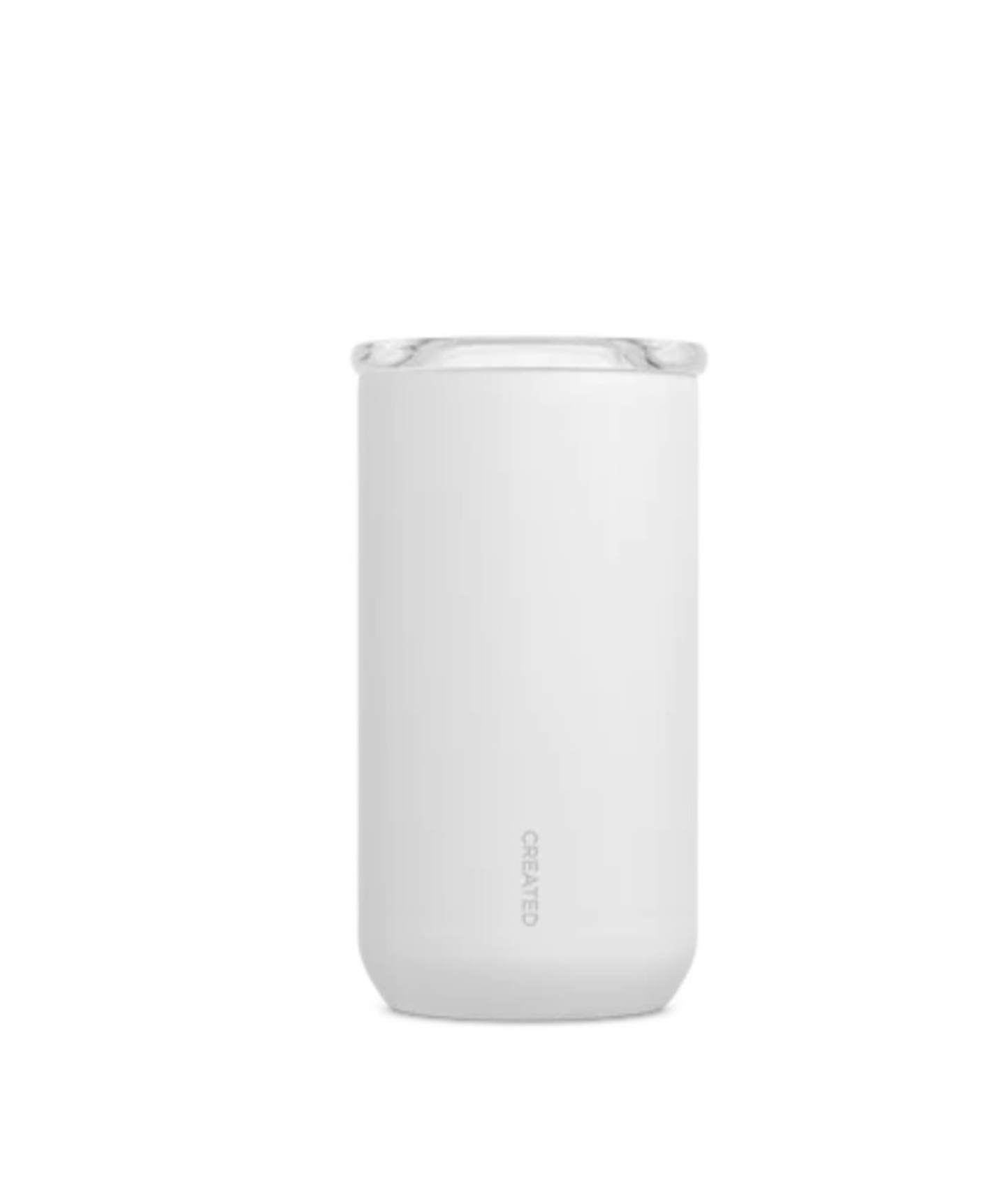 Created Tumbler Cup   12 Oz White