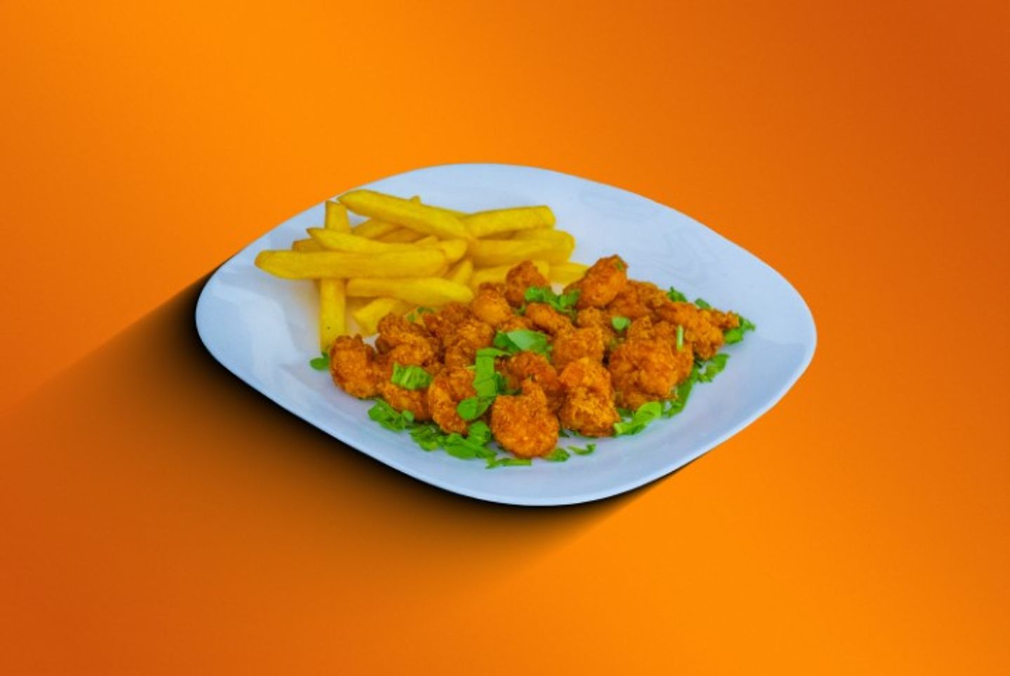 Fried Shrimp Plate