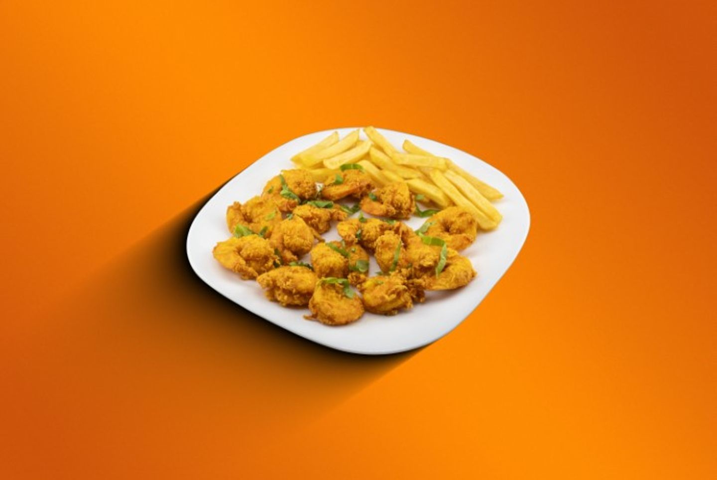 Jumbo Fried Shrimp Plate