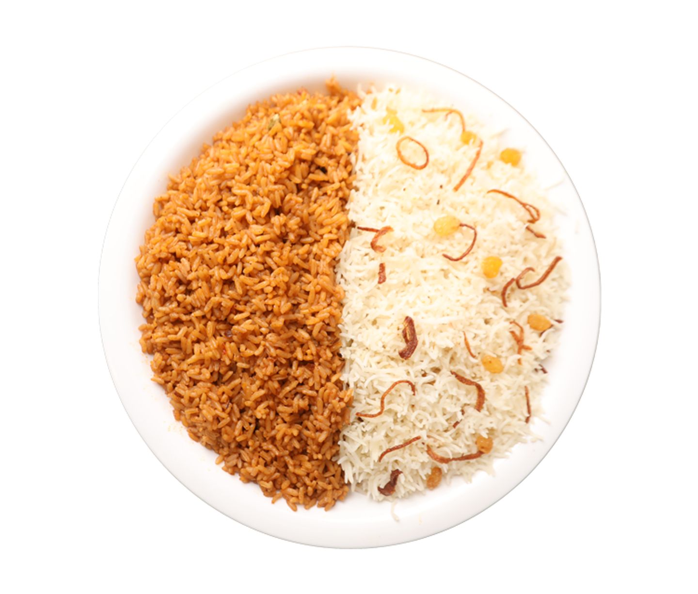 Red Rice And White Rice