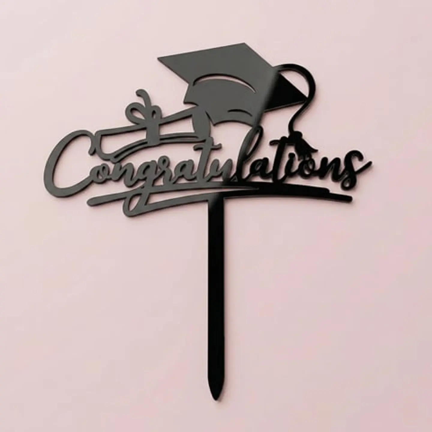 Black Graduation Acrylic