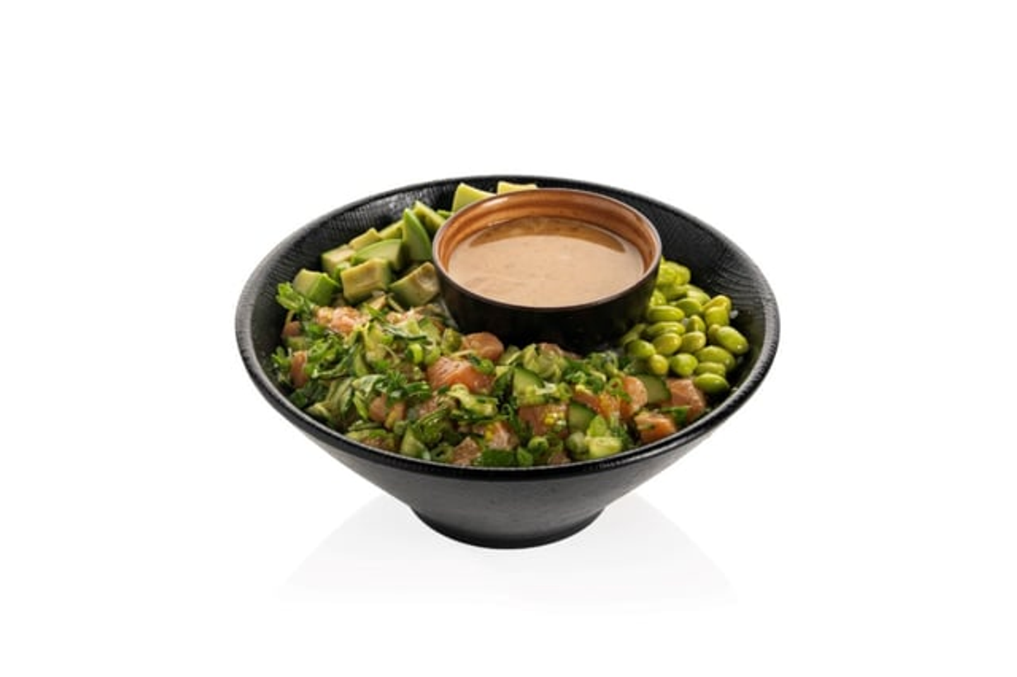 Raw Salmon Poke Bowl