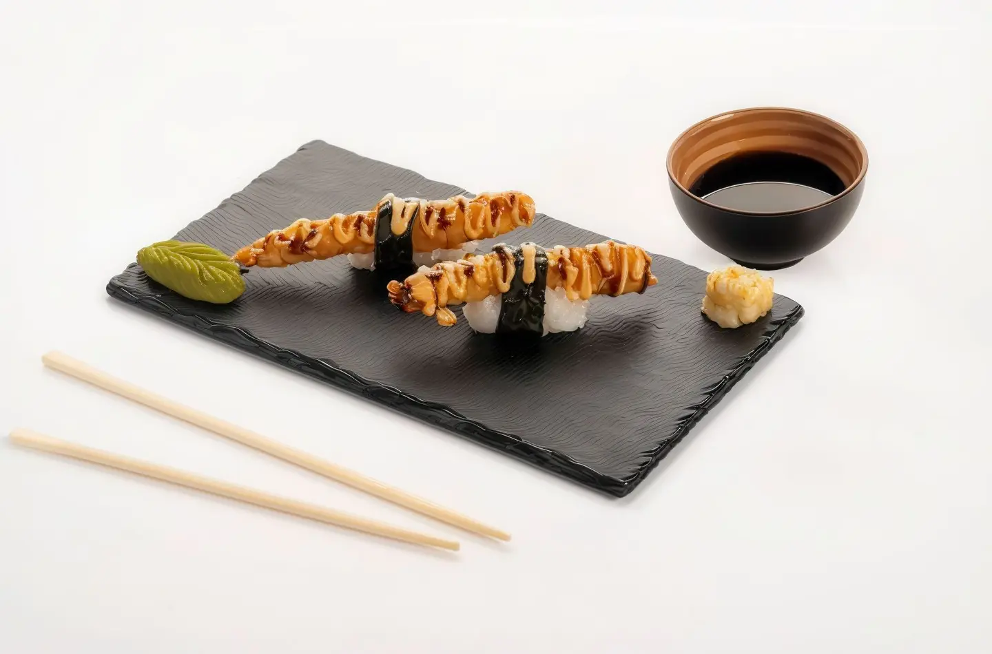 نيجيري الروبيان المقلي بالتمبورا - مقلي