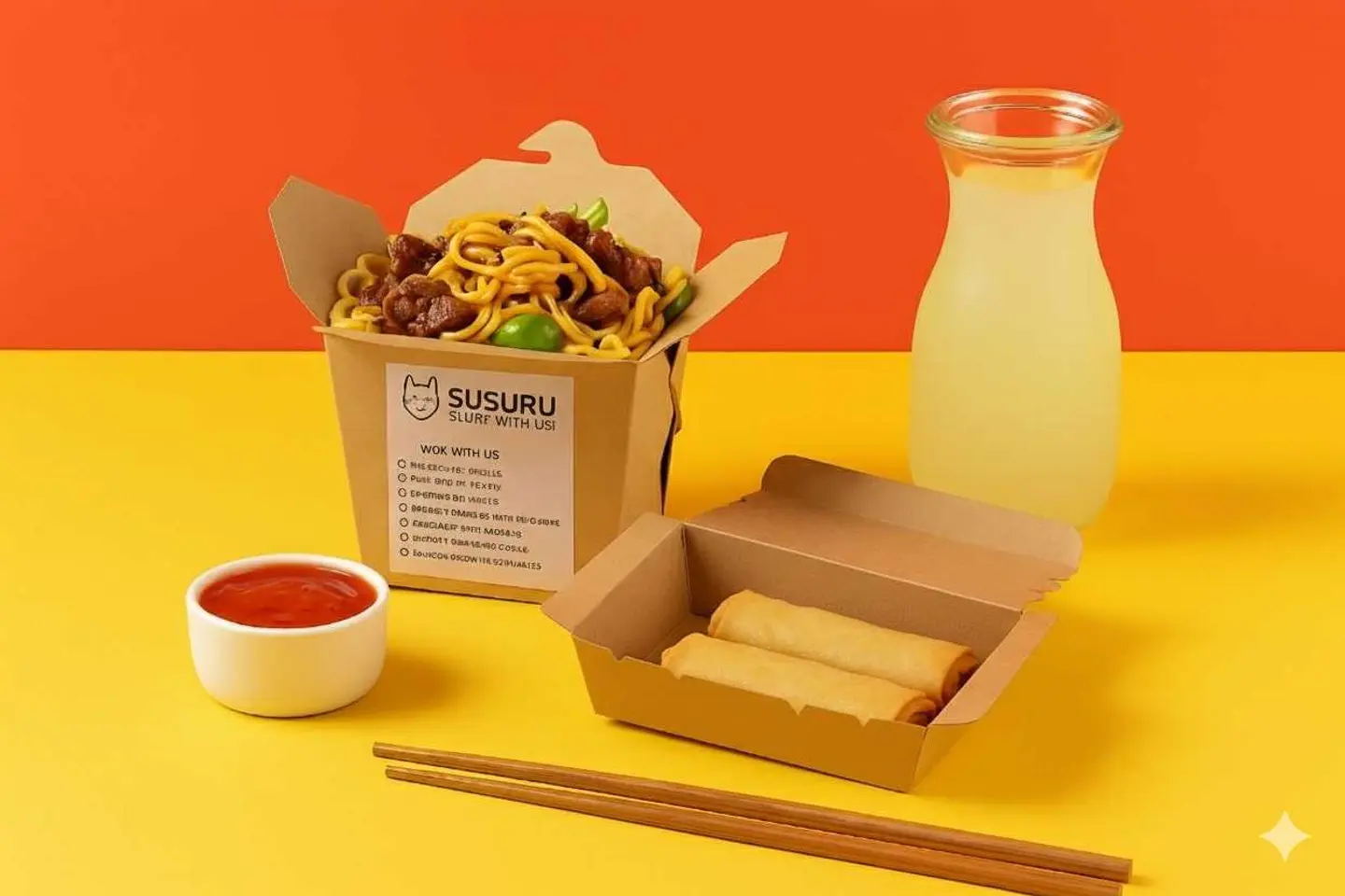 وجبة نودلز لشخص واحد