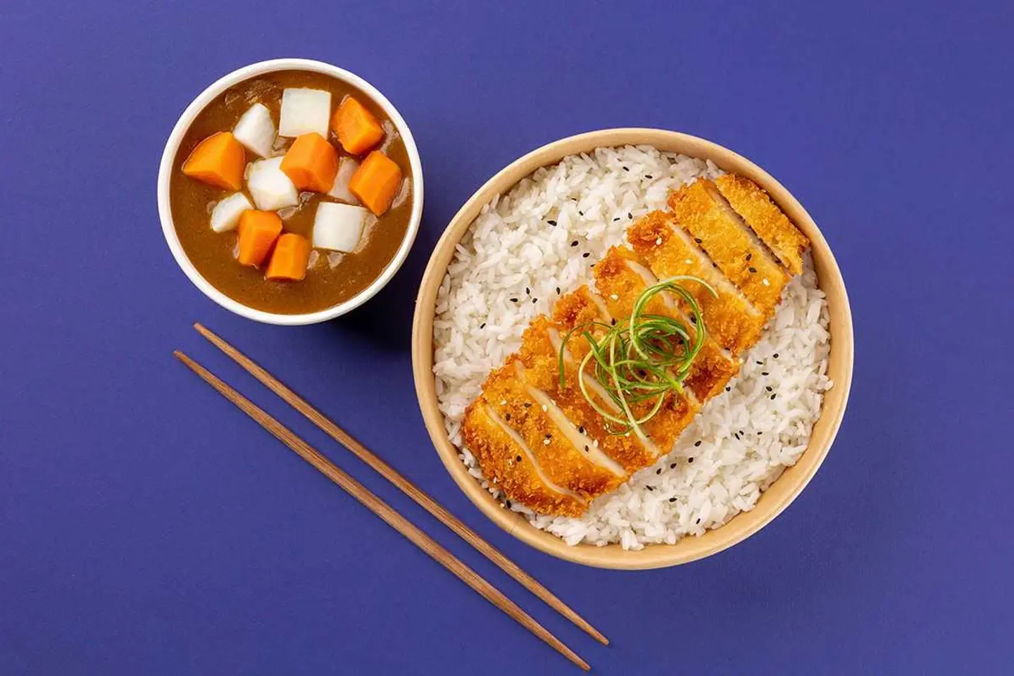 Chicken Katsu Curry With Rice