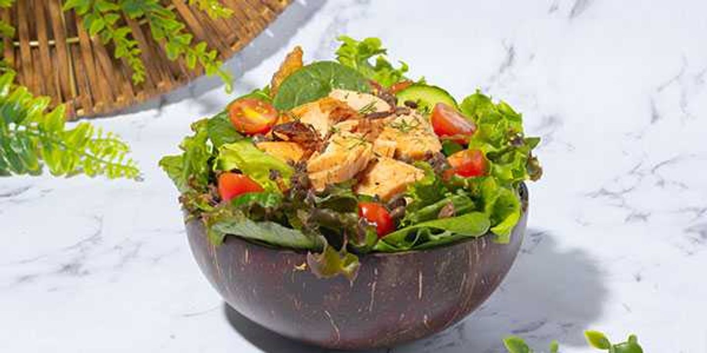 Lentil & Salmon Bowl