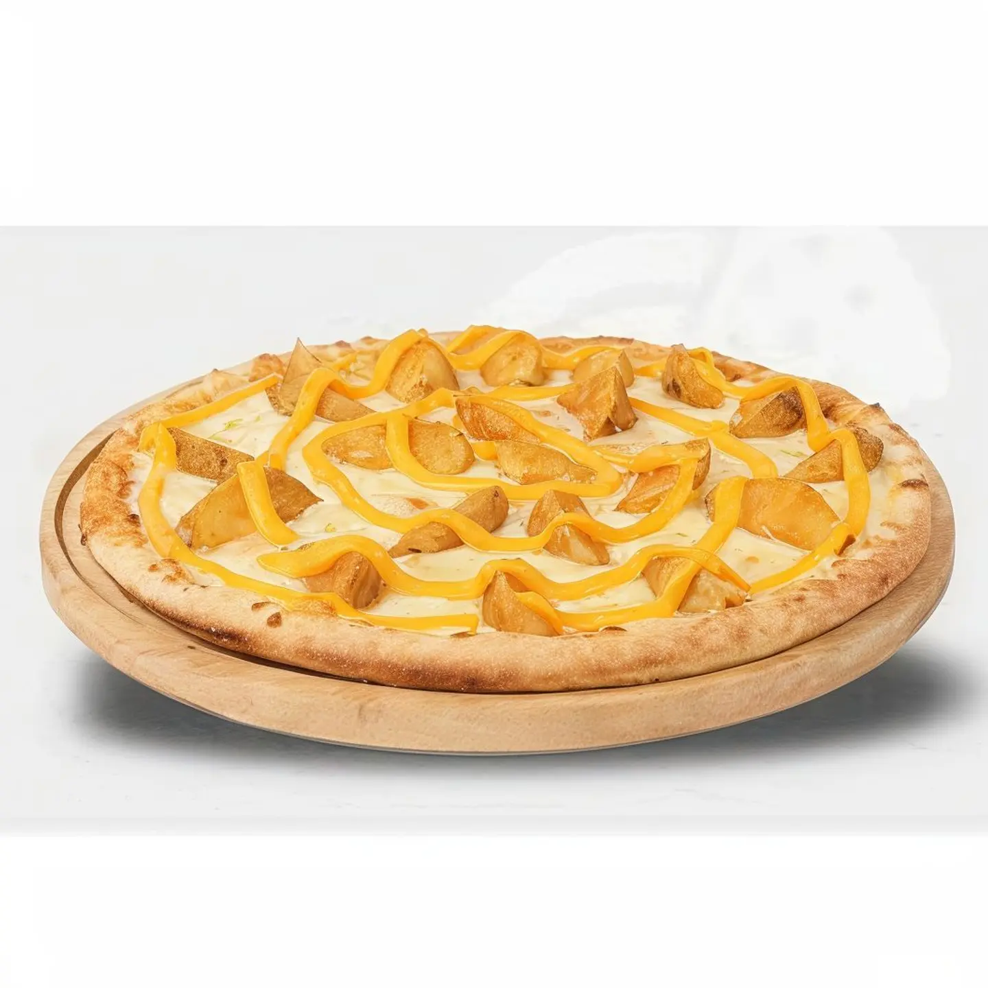 بيتزا بطاطس ودجز بالخضار