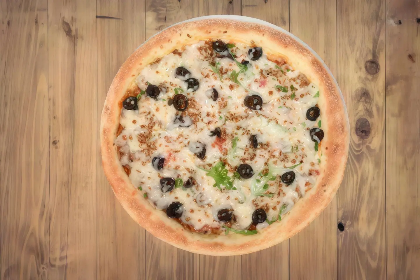 بيتزا دجاج المفروم