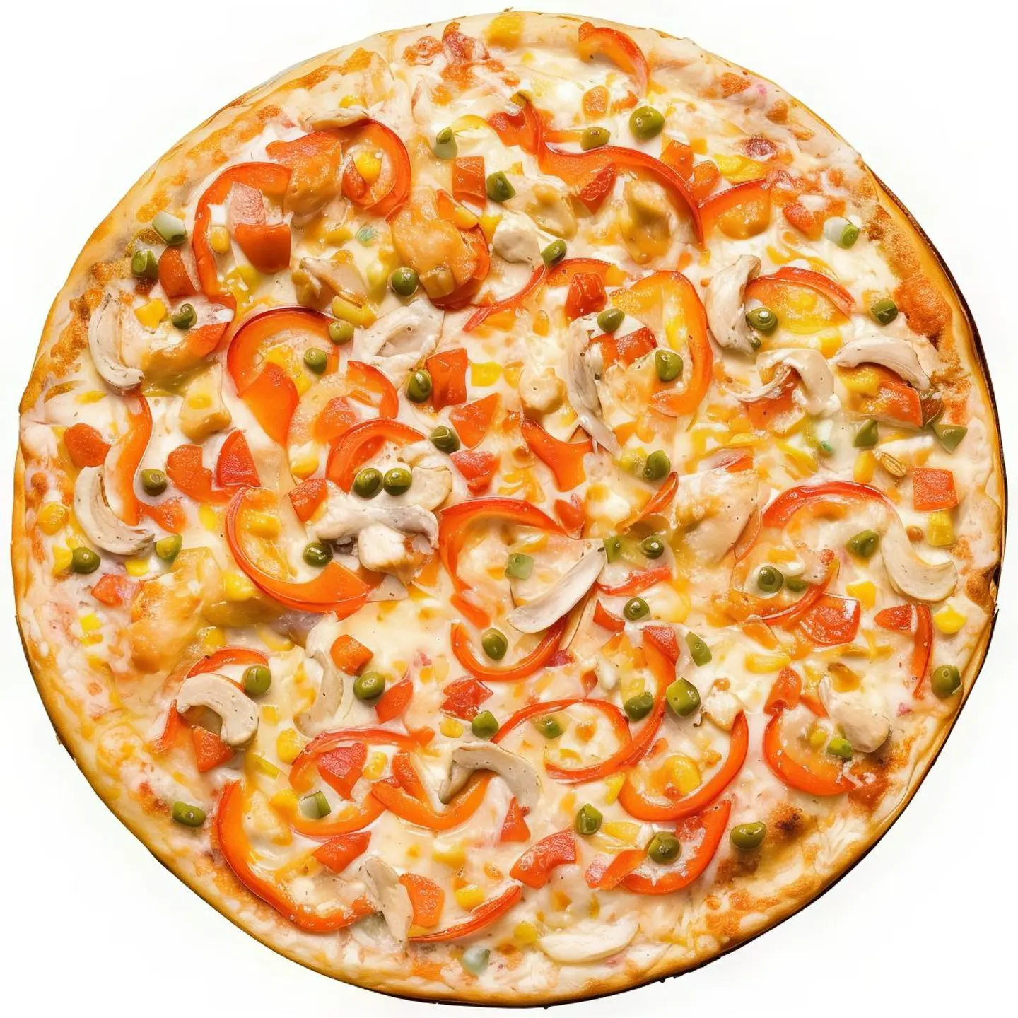 بيتزا برجر دجاج