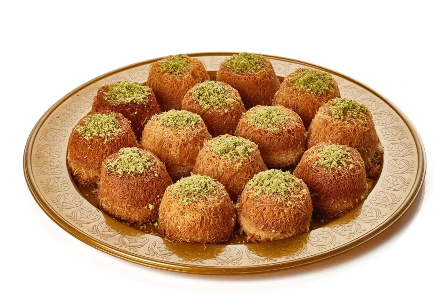 كنافة اكواب خشنة بالقشطة
