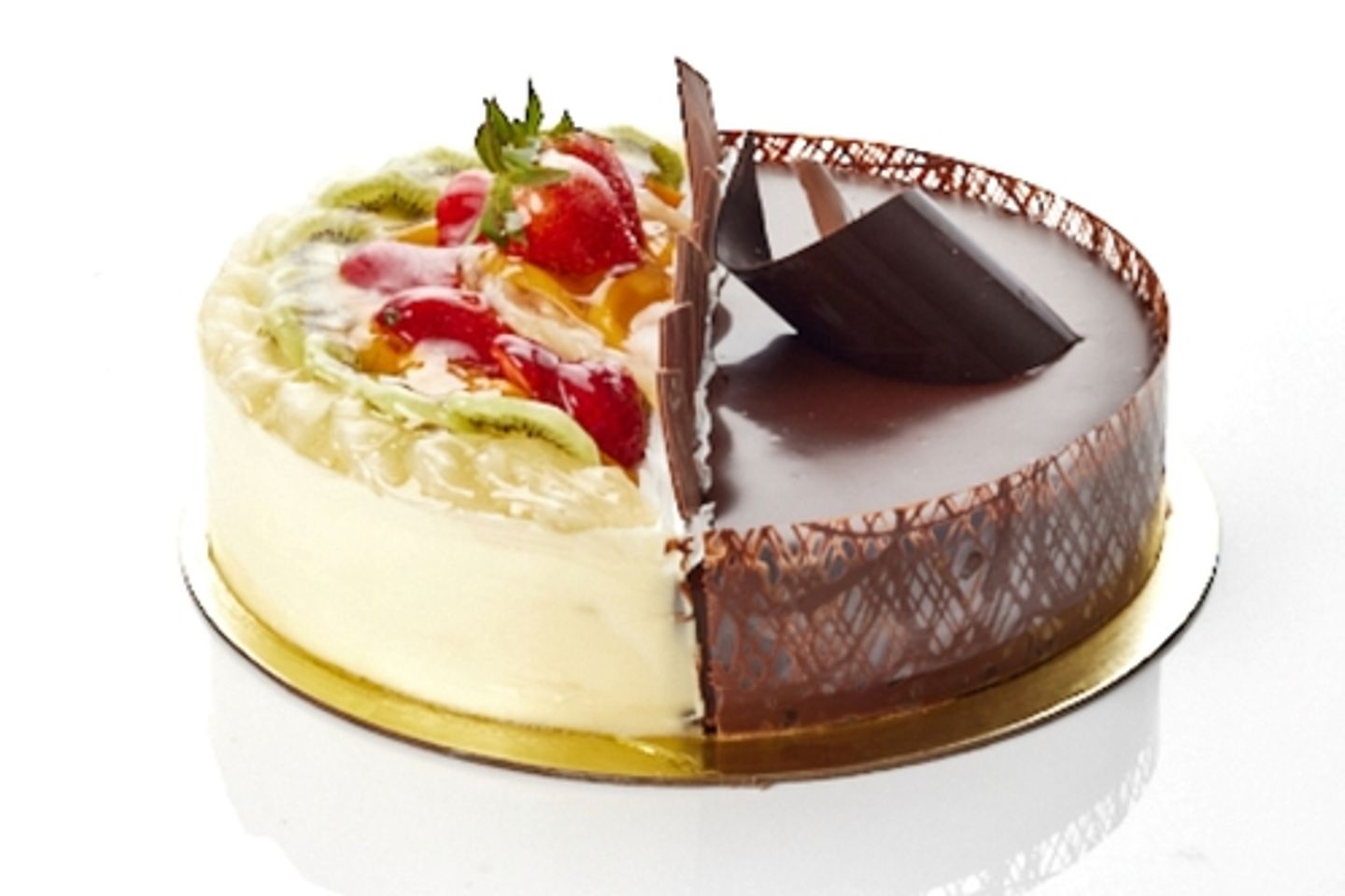 Large Galaxy Fruit Mousse Cake