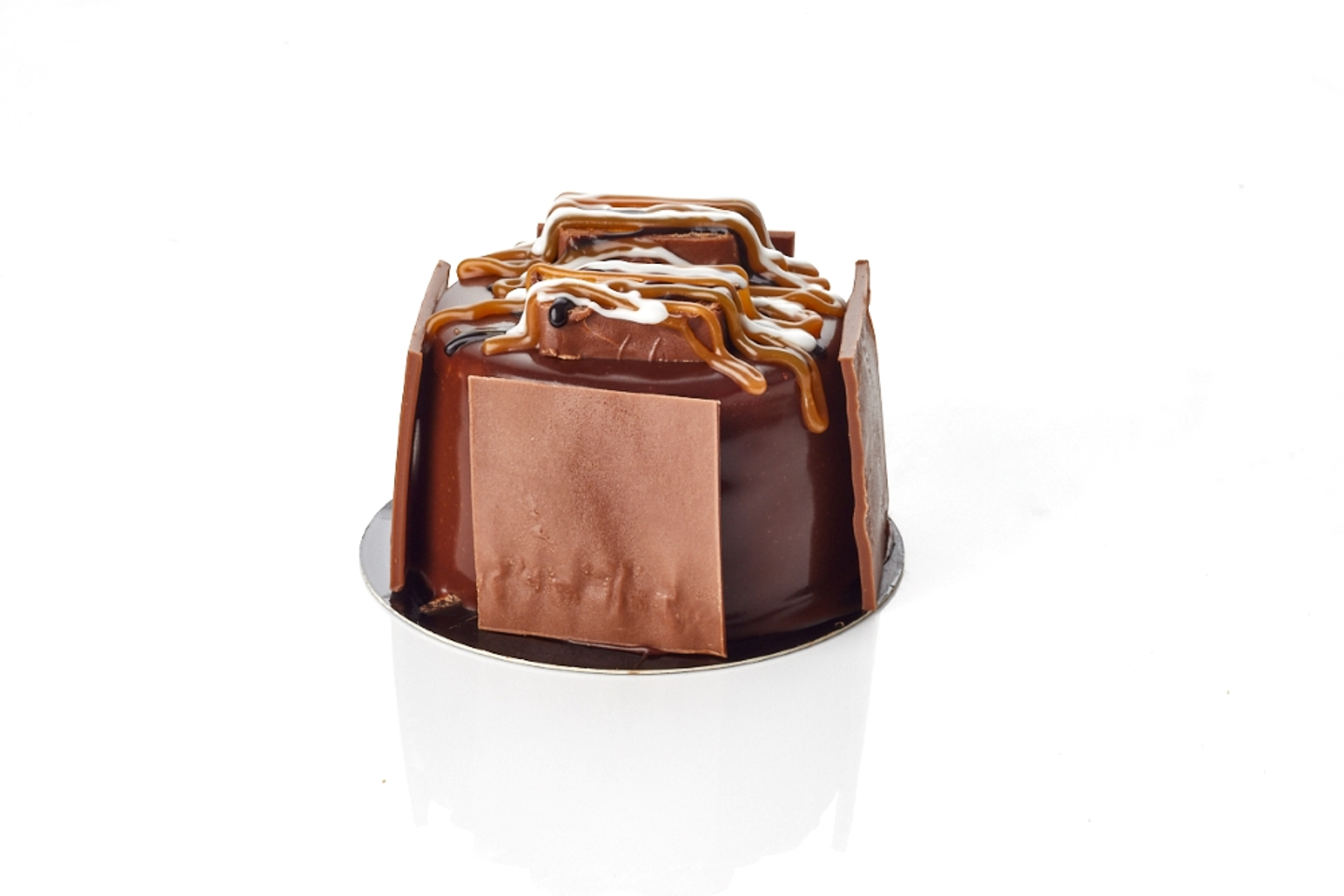Mini Snickers Mousse Cake