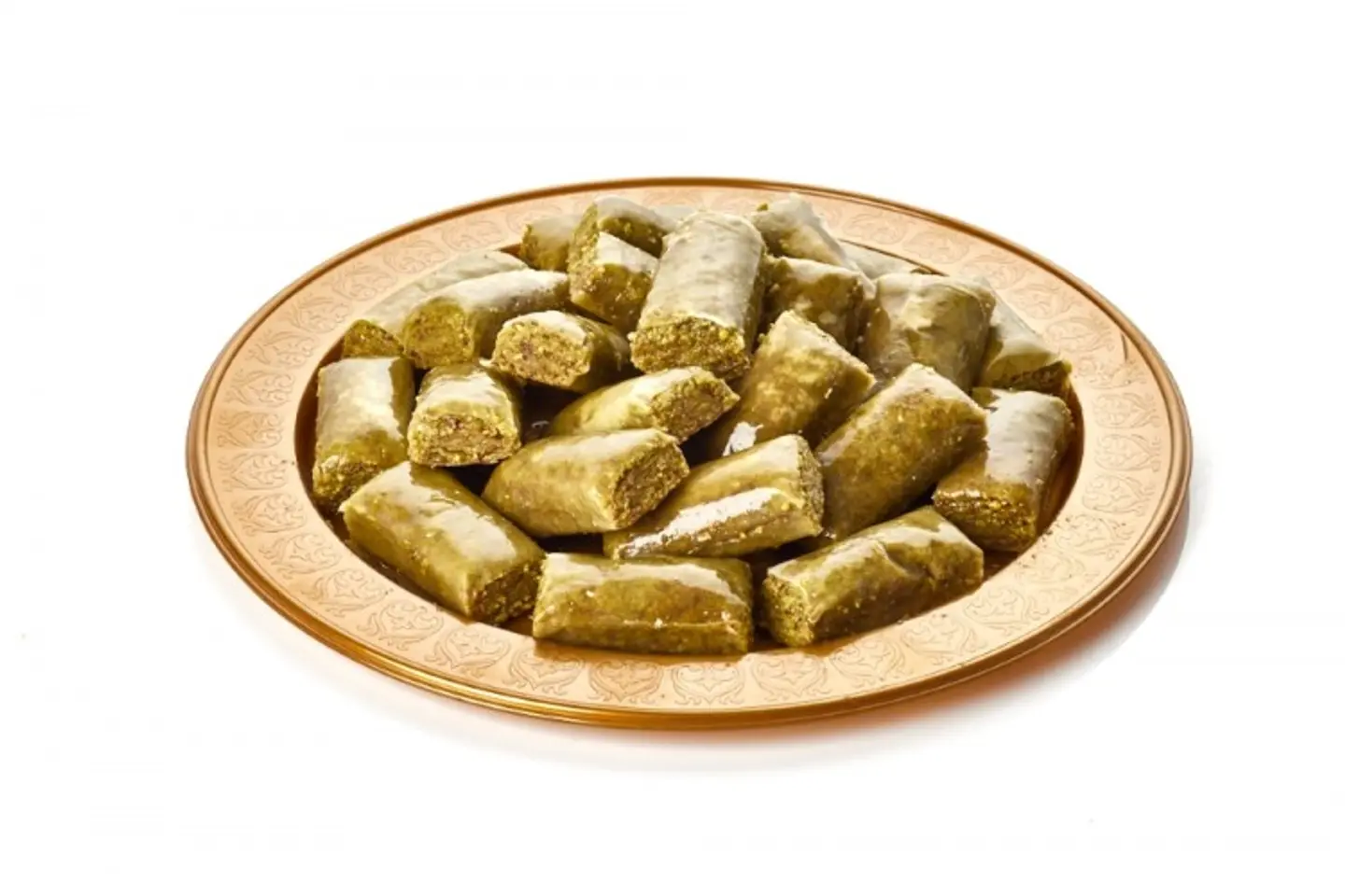 Pistachio Fingers Baklava