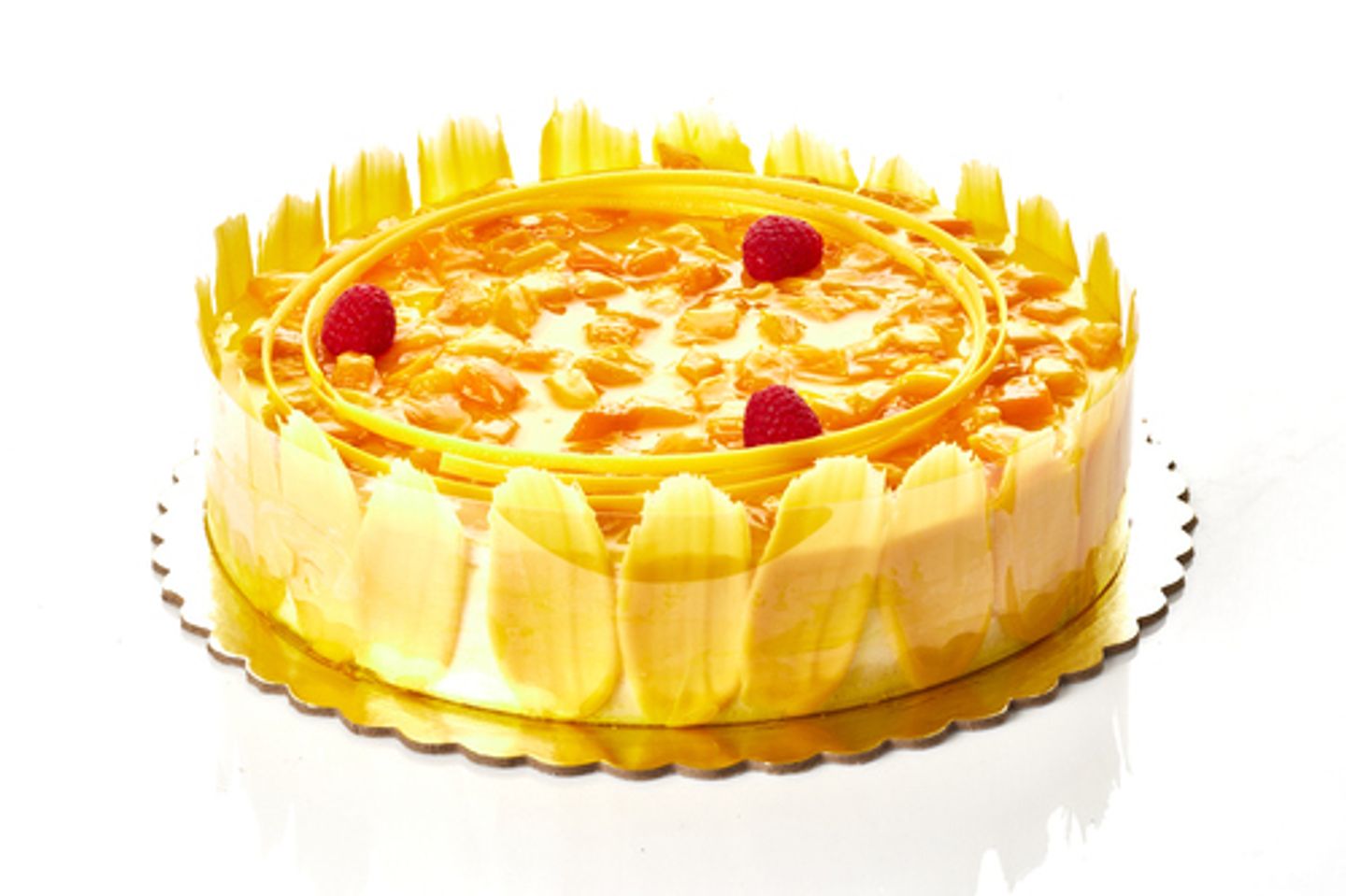 Mango Mousse Cake Meduim