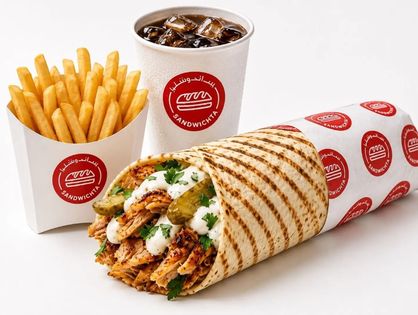 Shawarma Wrap Meal