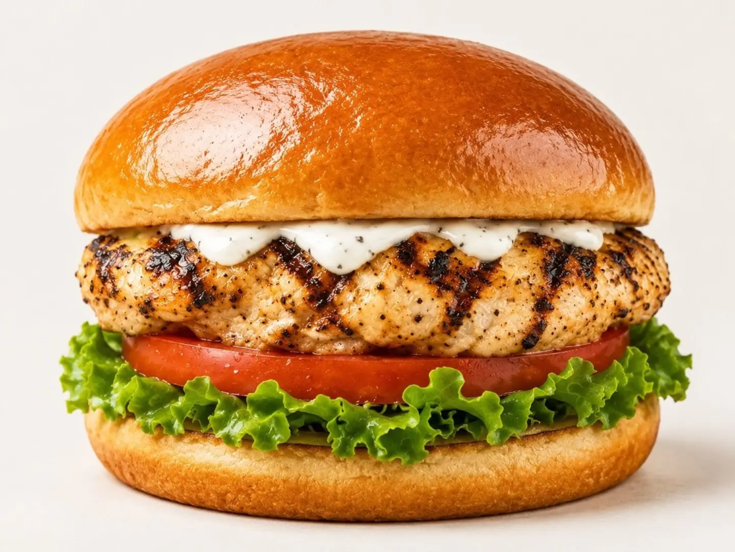 Ranch Burger Sandwich