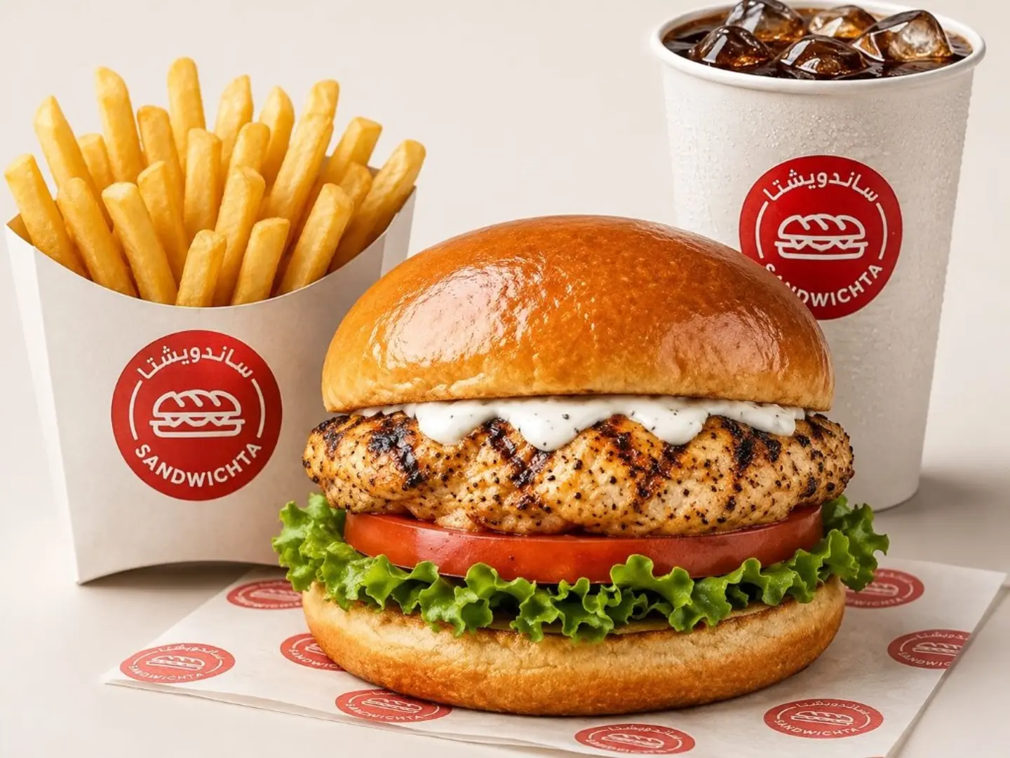 Ranch Burger Meal