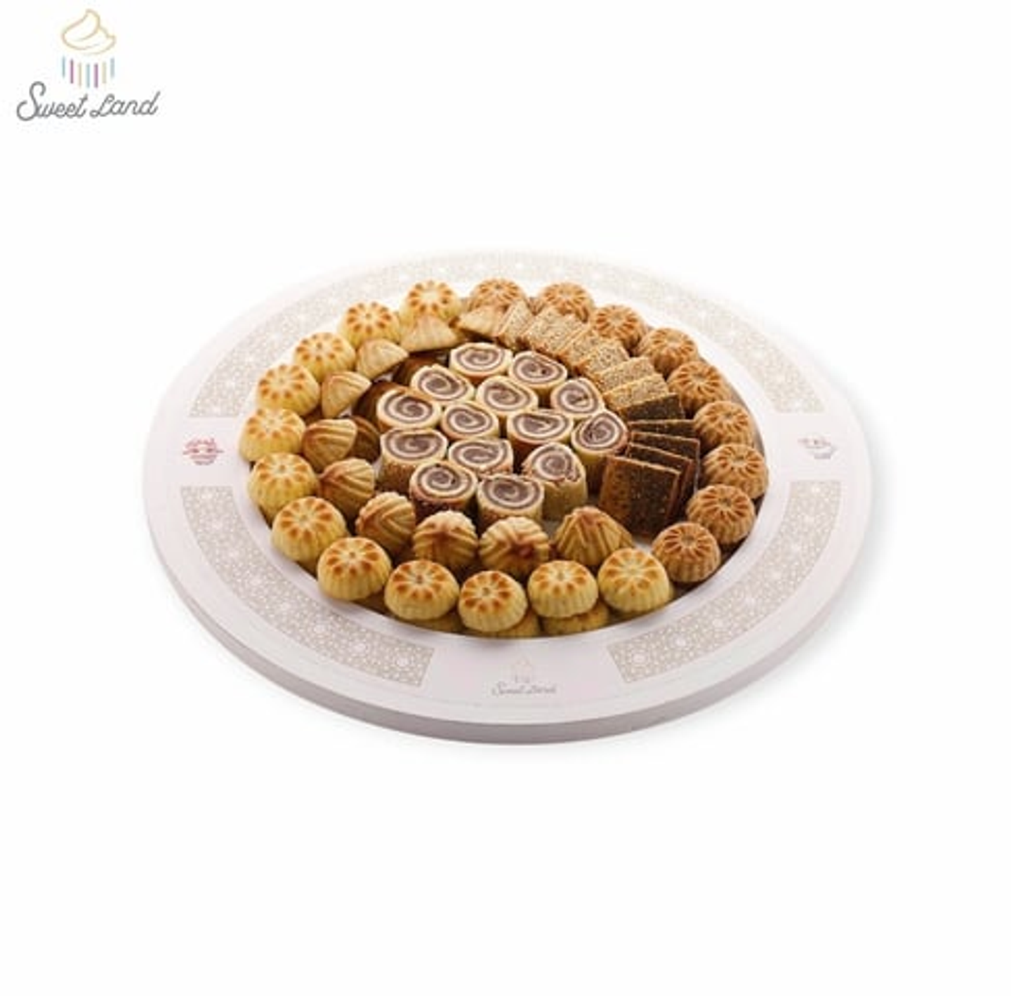 صينية معمول دائرية