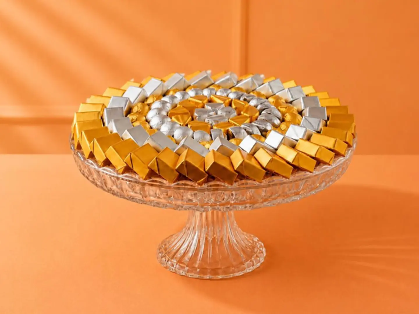 Wrapped Chocolate Plate