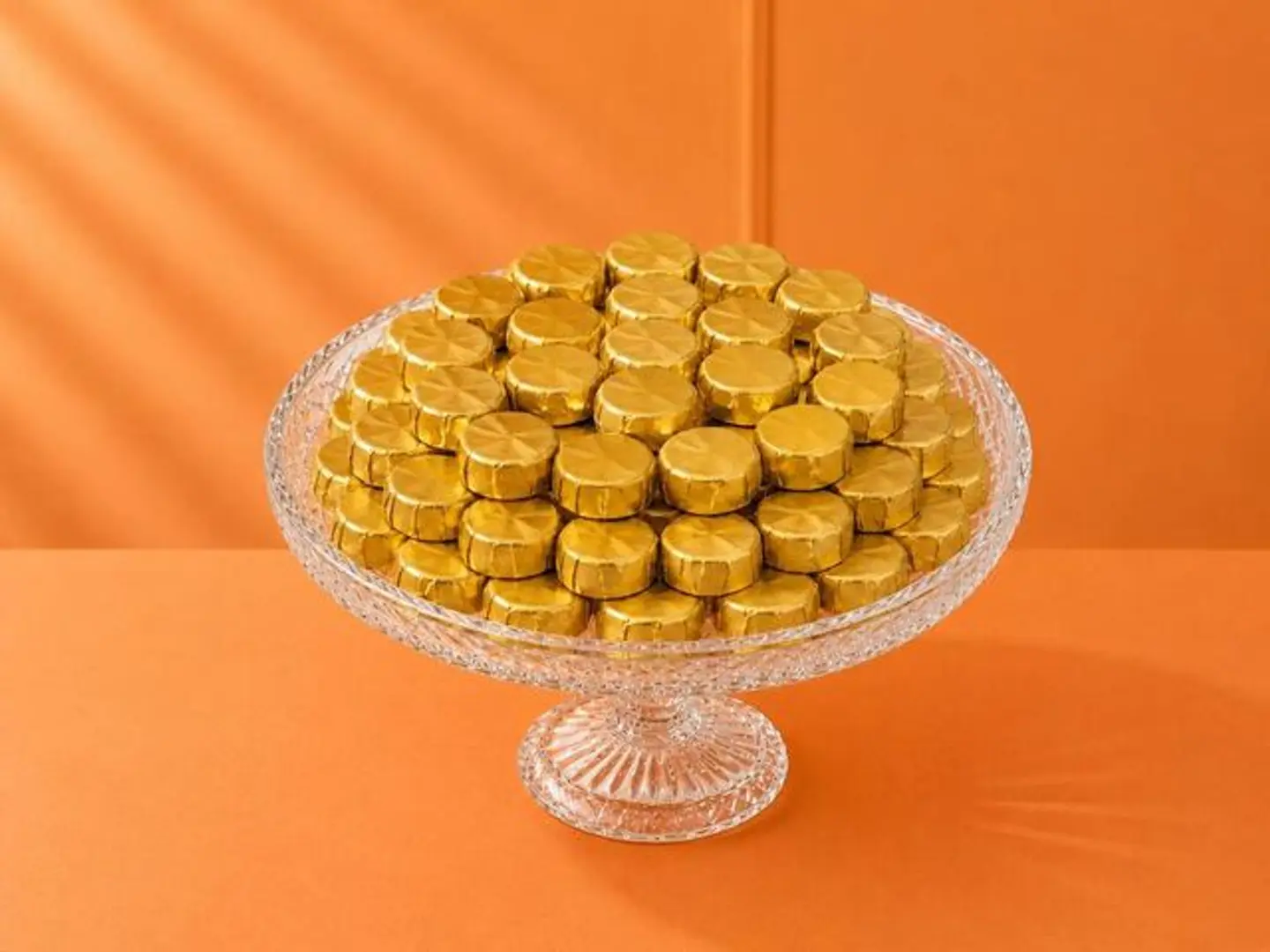 صحن معمول مغلف