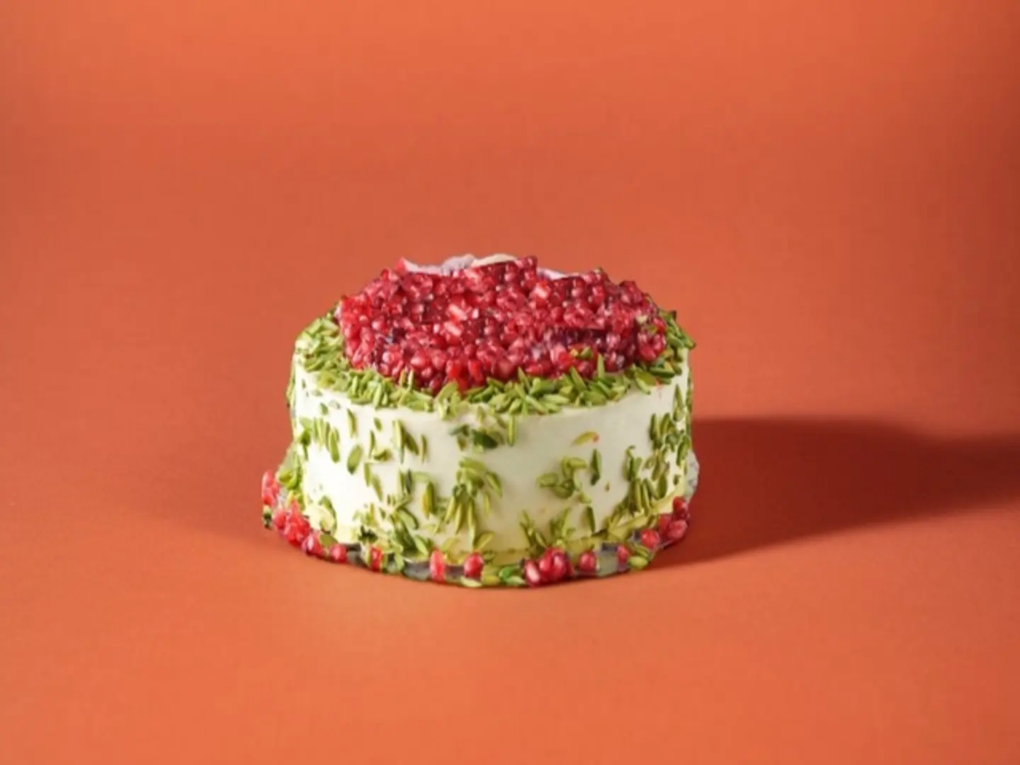 Pistachio Pomegranate Cake