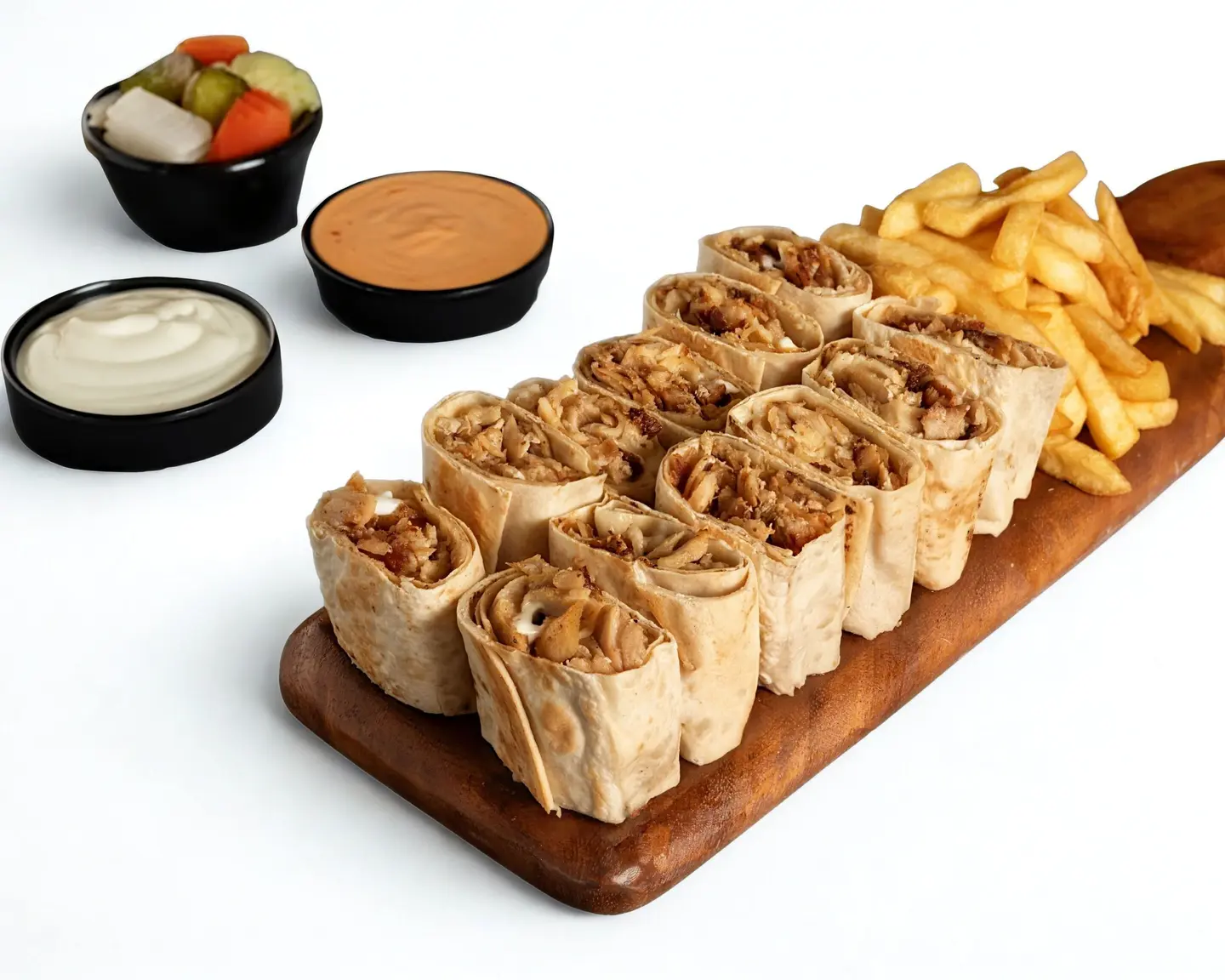 Double Arabic Chicken Shawarma Box (12 Pcs)