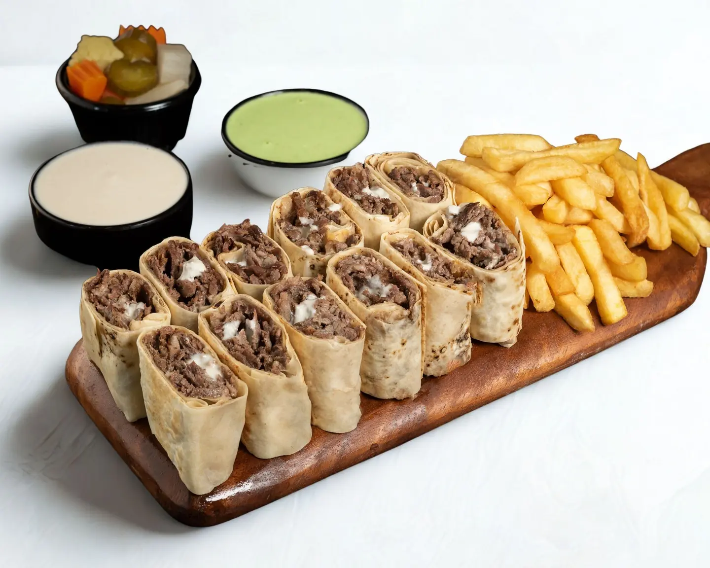 Double Arabic Beef Shawarma Box (12 Pcs)