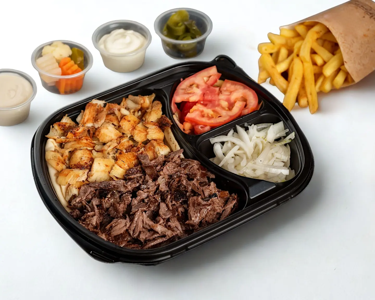 Mixed Shawarma Platter (200g)
