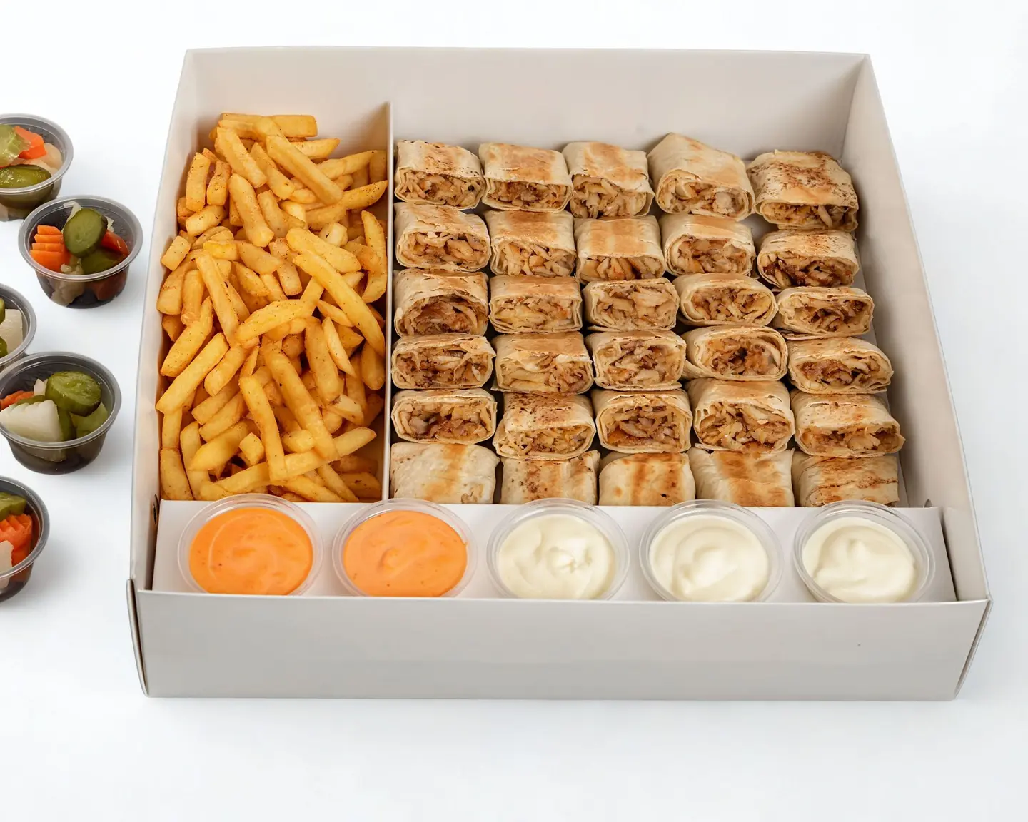 Chicken Shawarma Party Box (30 Pcs)